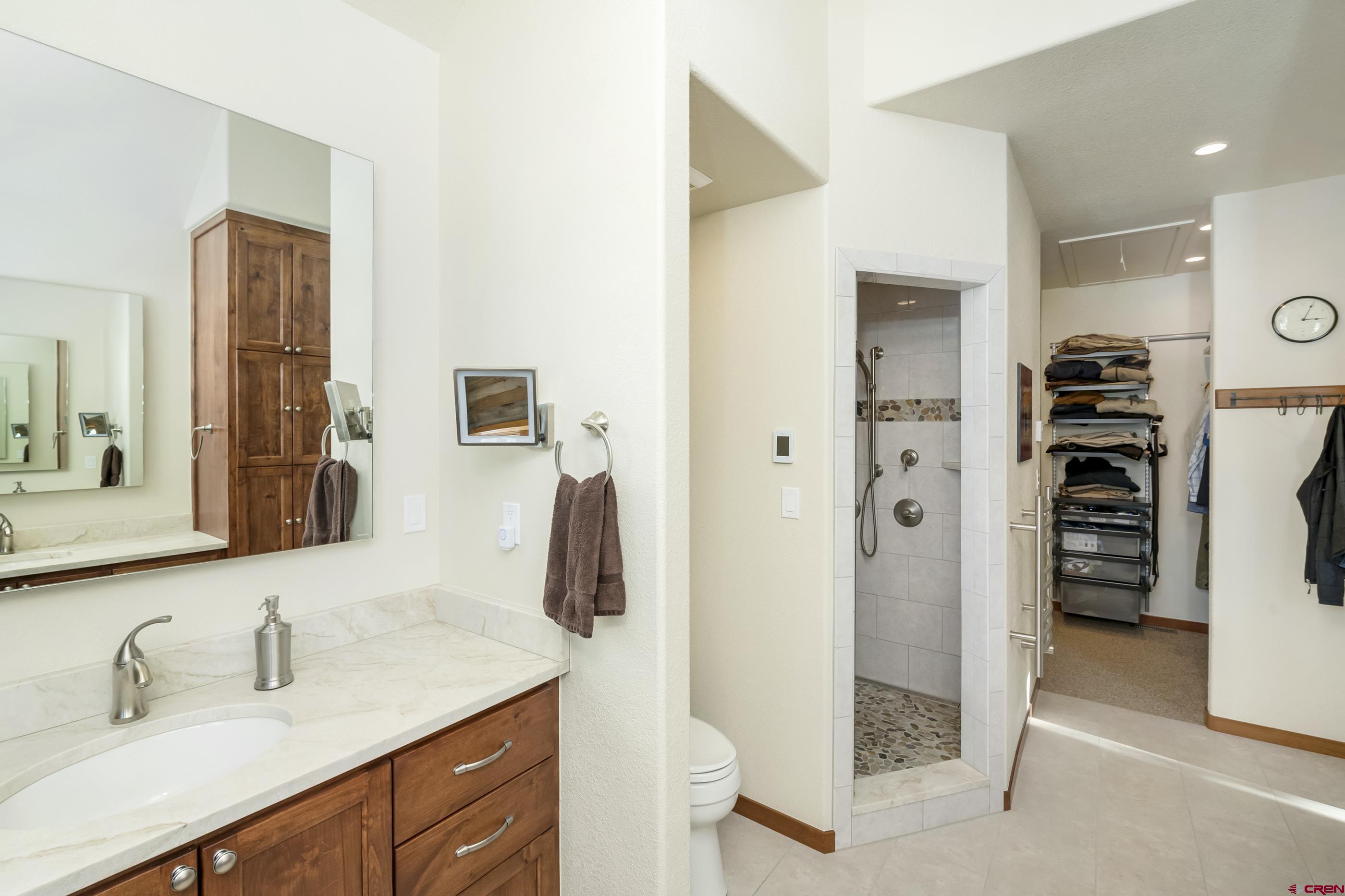 15 Nicholson Lane Crested Butte, CO 81224 - Photo 30 of 42 a bathroom with a sink and a mirror