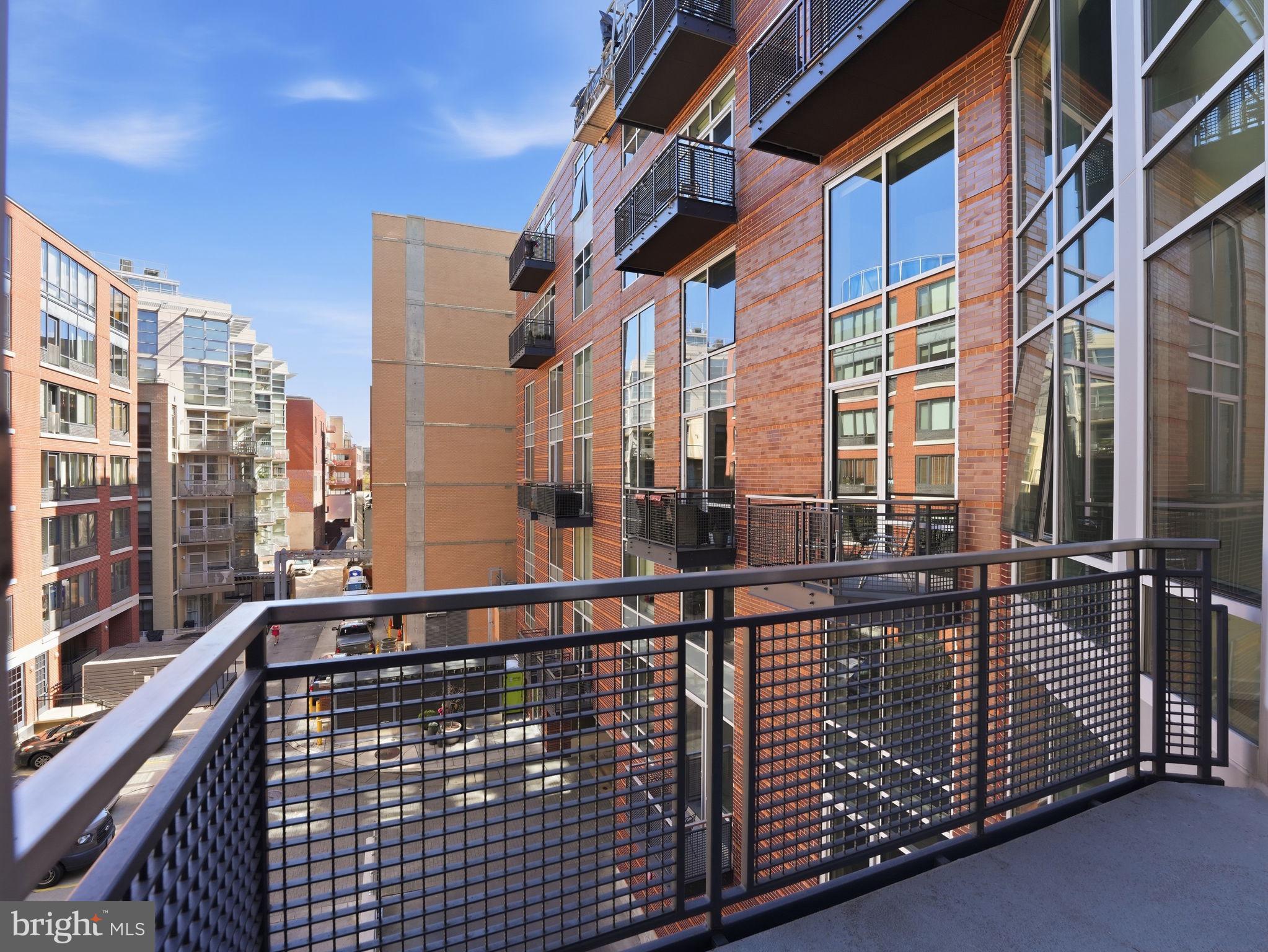 1515 15th Street Northwest, Unit 401 Washington, DC 20005 - Photo 7 of 37 Oversized Balcony positioned by Kit-LR