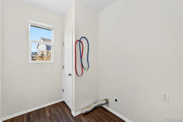 a view of a room with stairs