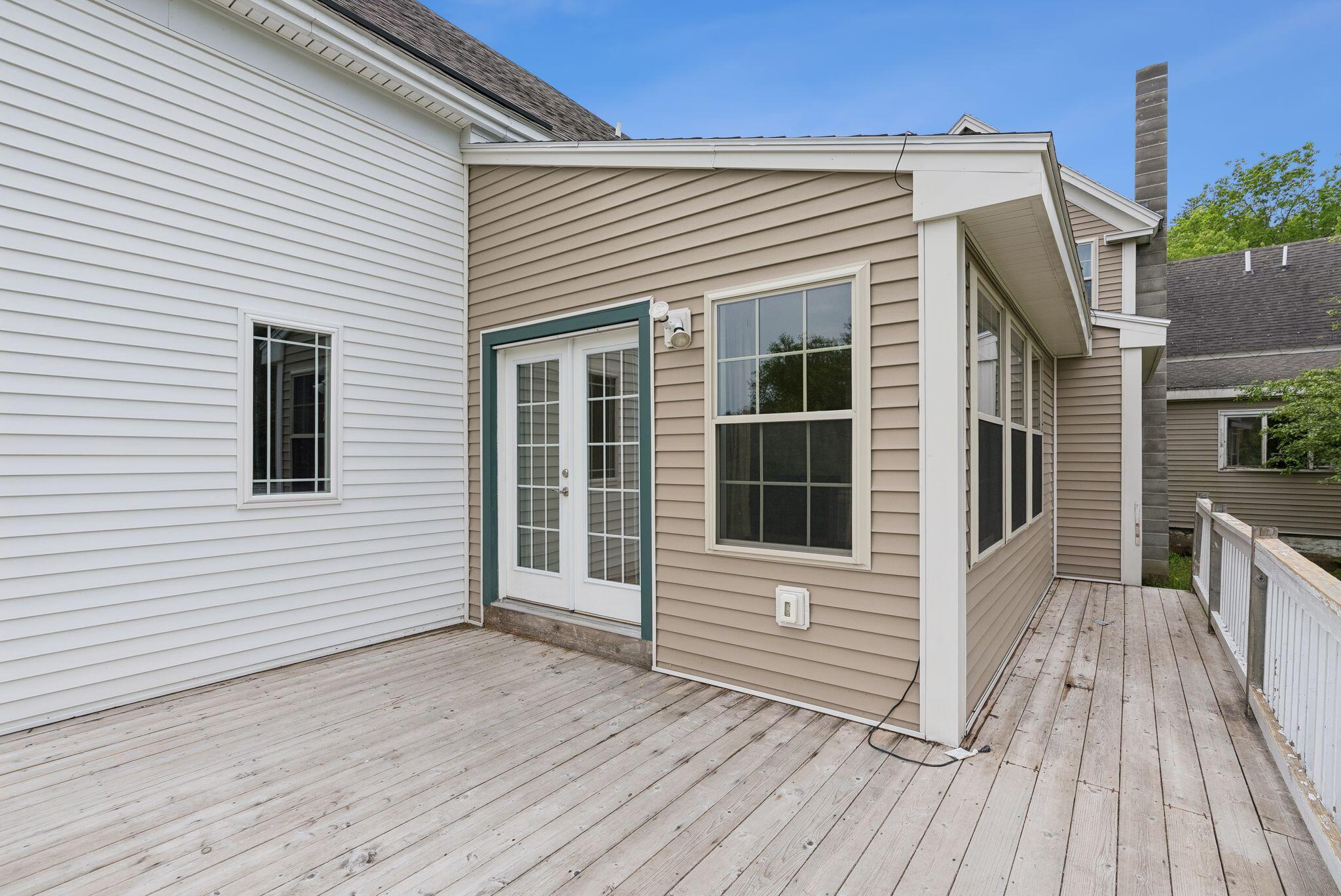 1228 Long Plains Road Buxton, ME 04093 - Photo 72 of 92 Private Deck for Apartment