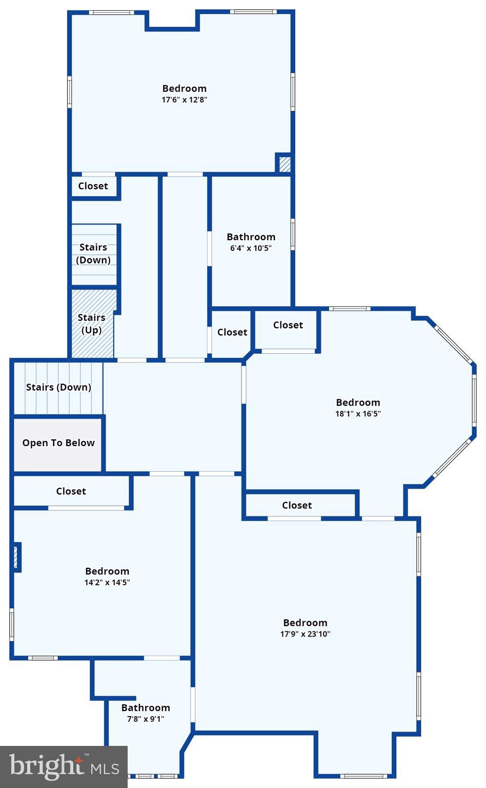 6346 Sherwood Road Philadelphia, PA 19151 - Photo 37 of 41 2nd Floor Floor Plan