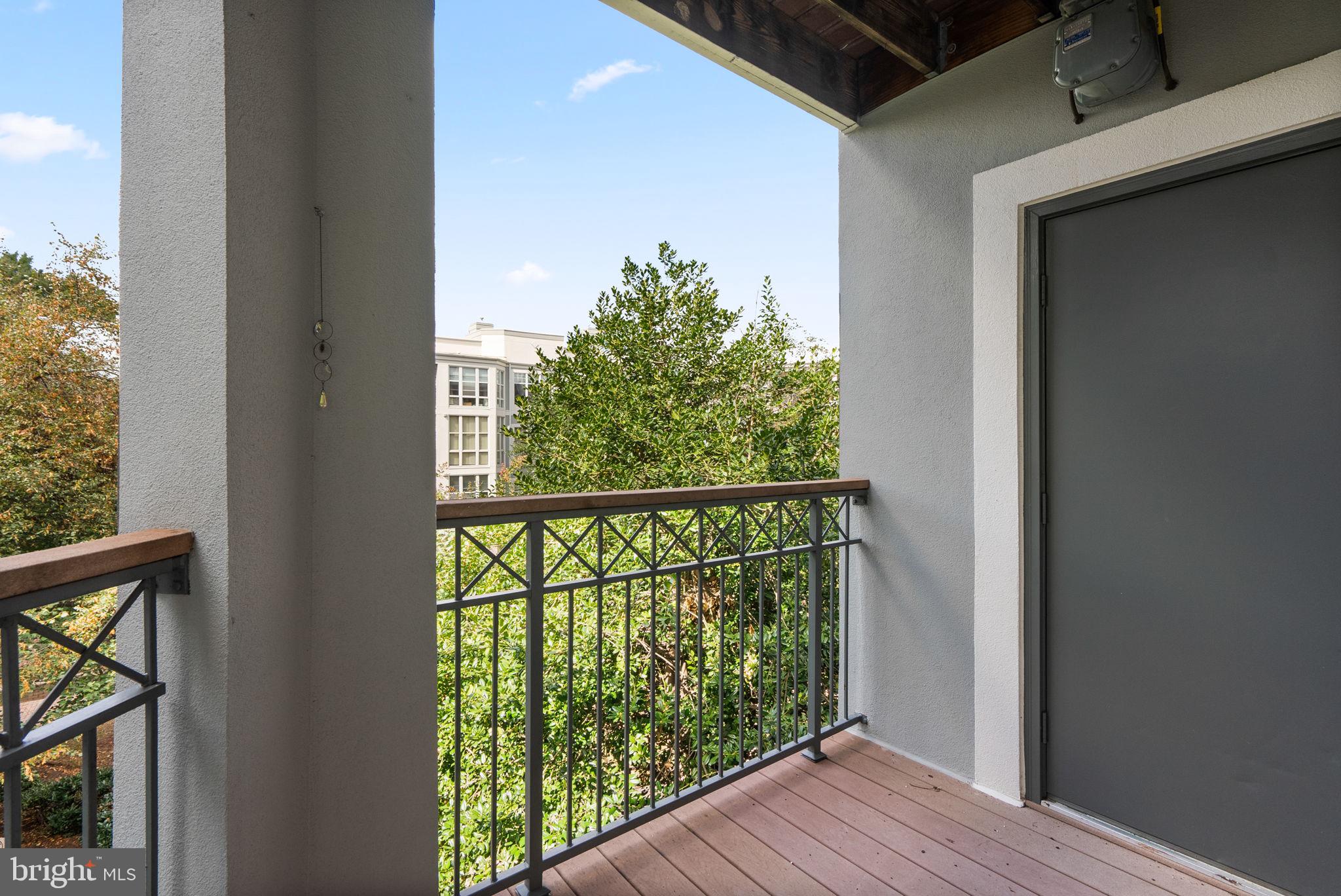 5563 Seminary Road, Unit 302 Falls Church, VA 22041 - Photo 25 of 30 a view of a balcony with wooden floor