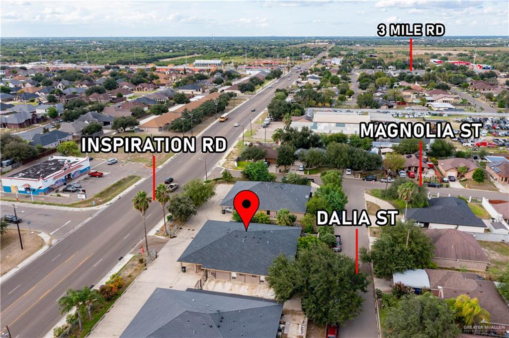 4006 Inspiration Road, Unit 3 Mission, TX 78573 - Photo 2 of 10 an aerial view of a city