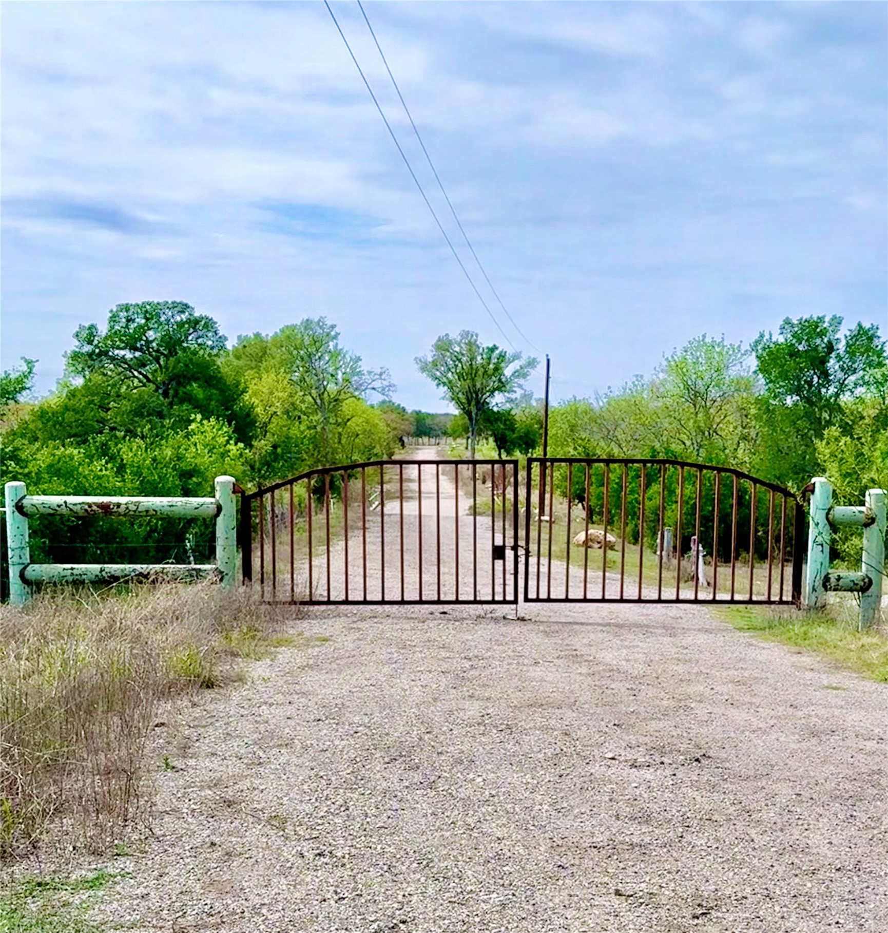 9024 Lockwood Springs Road Manor, TX 78653 - Photo 2 of 25 a view of a backyard with a fence
