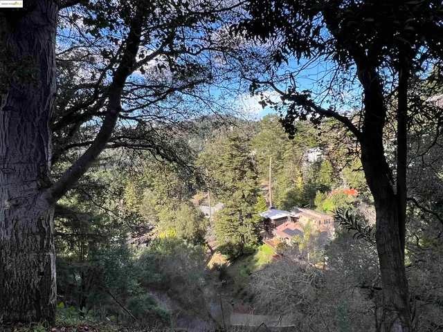 a view of wooden floor in middle of outdoor space