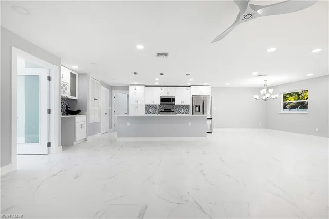 a view of a kitchen with a oven