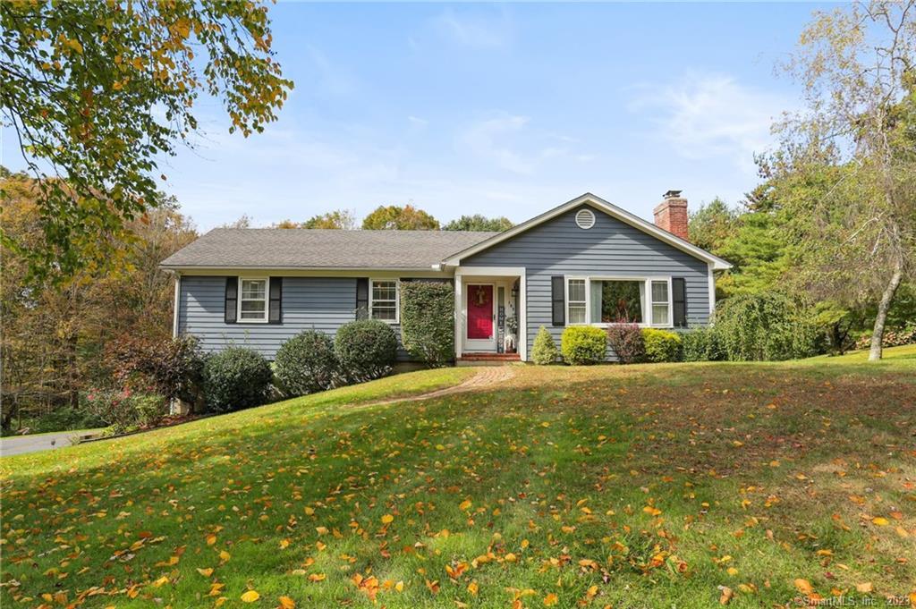 195 Nova Scotia Hill Road Watertown, CT 06795 - Photo 1 of 1 a front view of a house with yard and green space