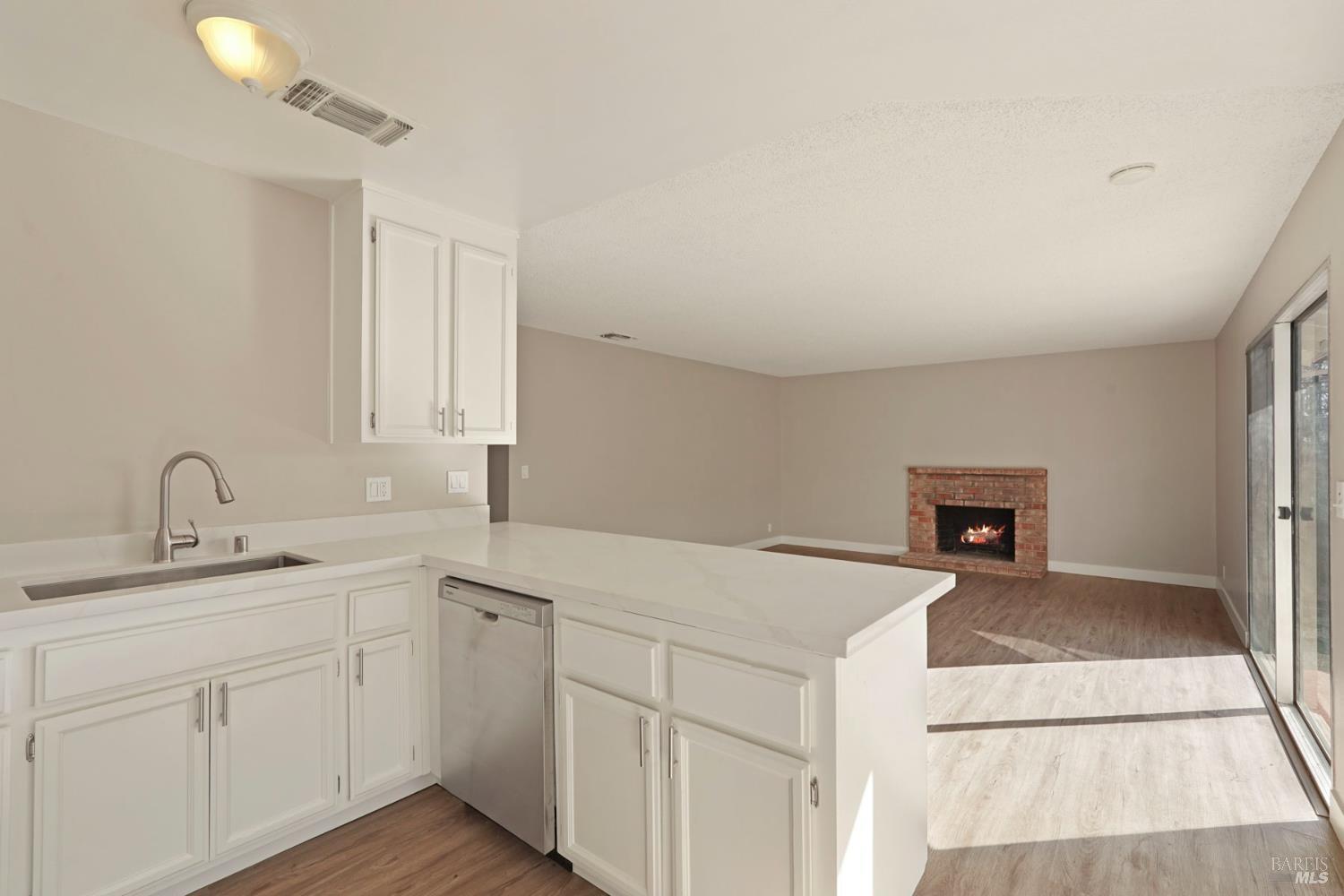 28 Amador Circle Rio Vista, CA 94571 - Photo 18 of 39 a utility room with cabinets washer and dryer