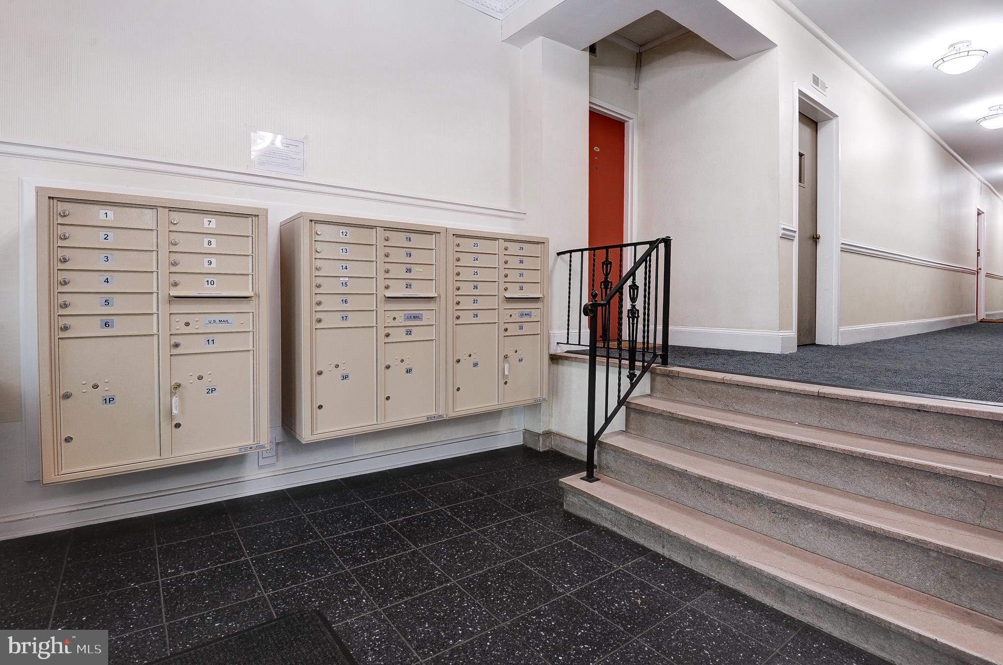 637 3rd Street Northeast, Unit 305 Washington, DC 20002 - Photo 16 of 16 Modern entryway with secure mailboxes.
