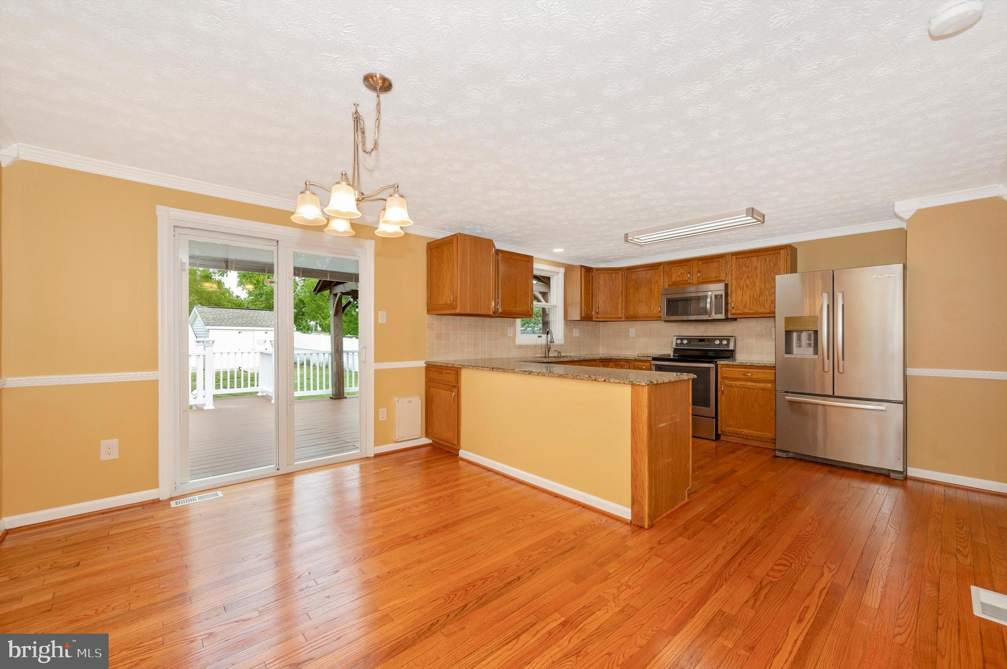 1025 Valen Road Westminster, MD 21157 - Photo 8 of 41 Bright sunny kitchen, French doors to deck