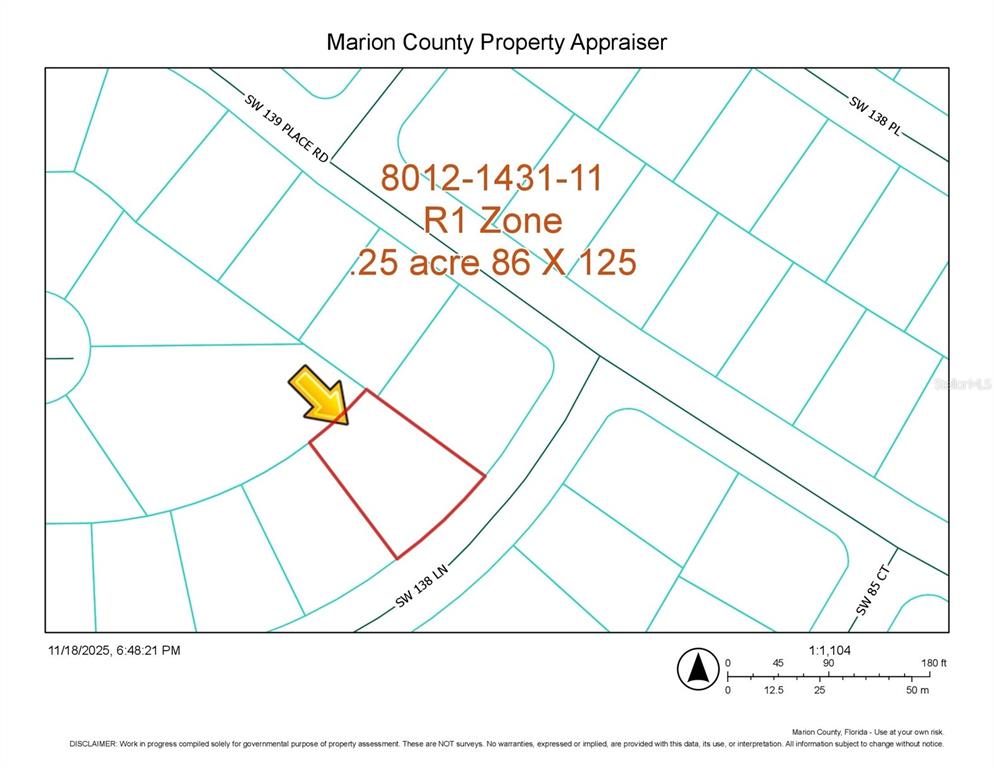 Tbd Southwest 138th Lane Ocala, FL 34473 - Photo 2 of 7 a picture of a floor plan
