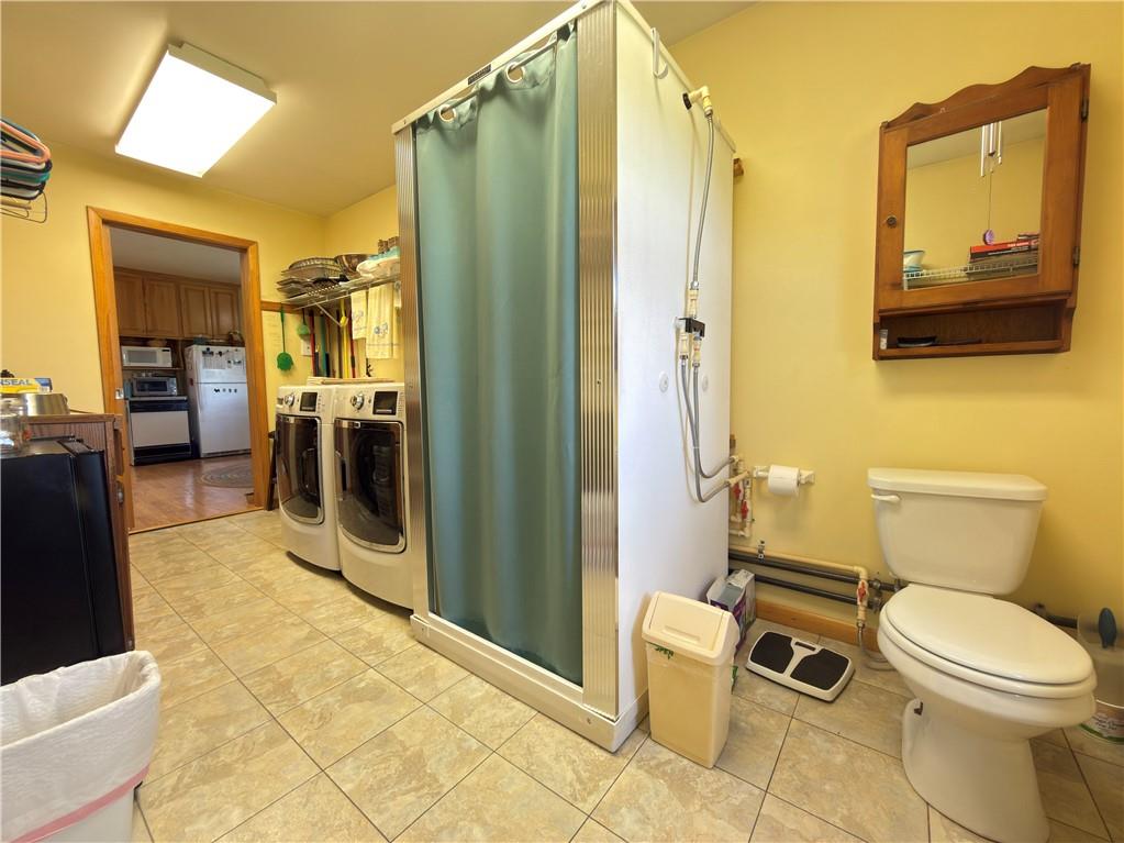 122 Coal Bank Road Greenville, PA 16125 - Photo 29 of 50 a bathroom with a toilet and a shower