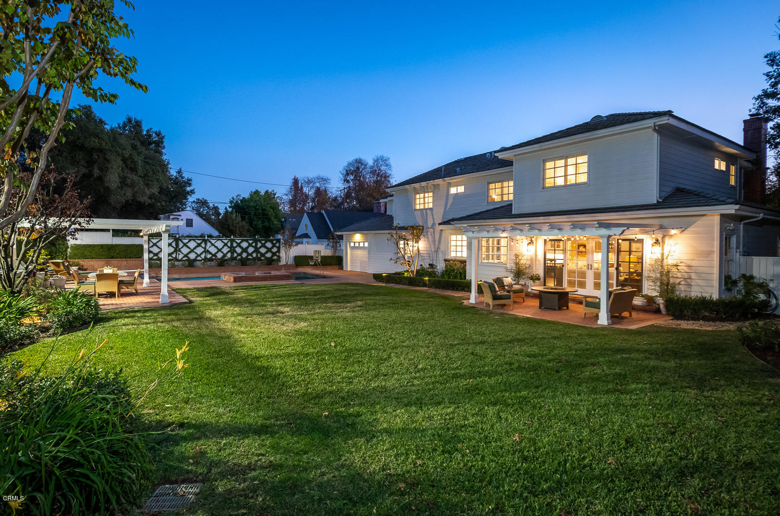 551 Georgian Road La Canada Flintridge, CA 91011 - Photo 48 of 56 a view of a house with a big yard