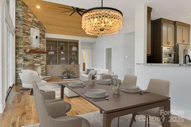 a bed room with a bed and a large window