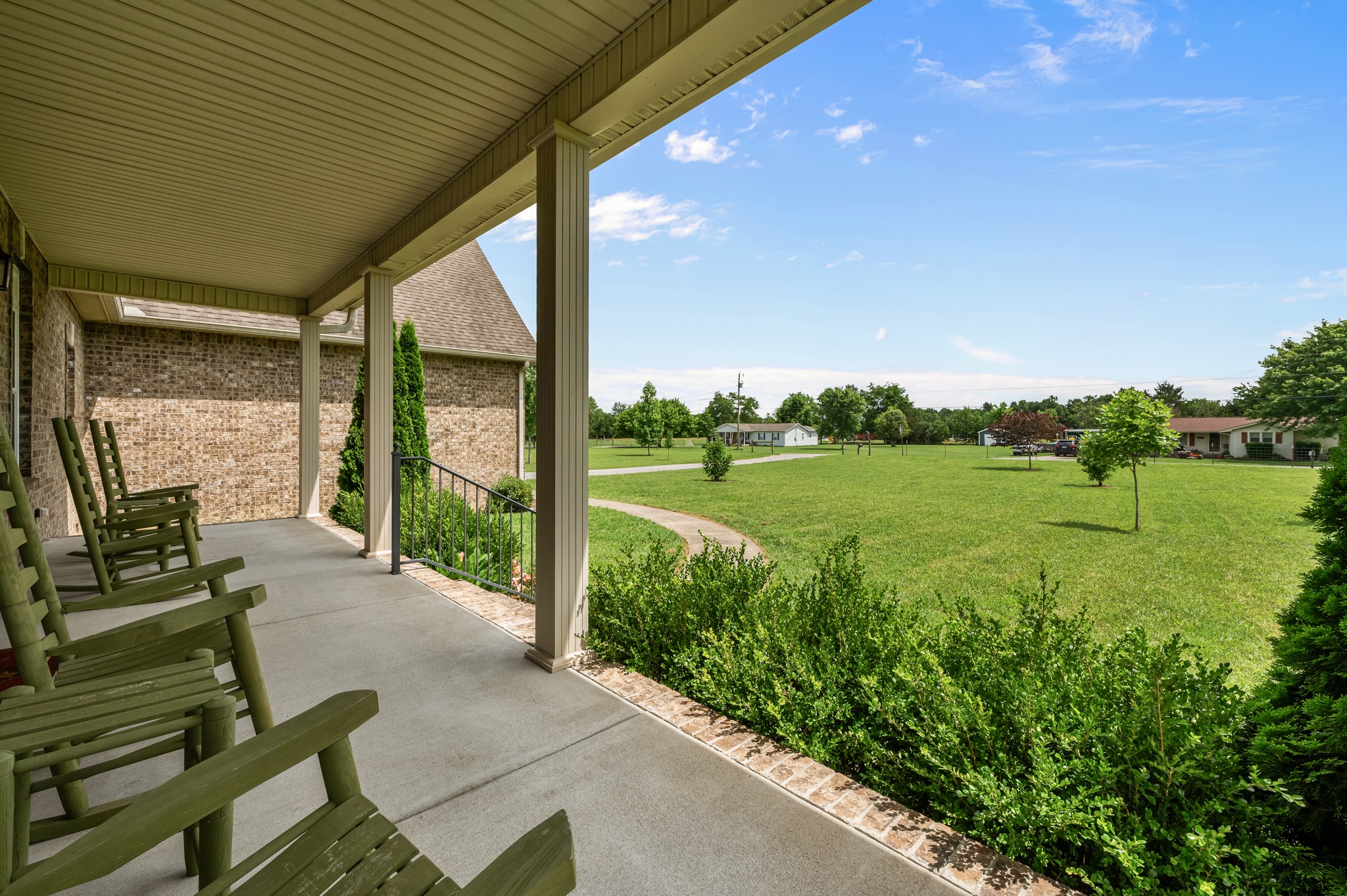 7540 Joe Rowlin Road Christiana, TN 37037 - Photo 34 of 42 a view of a garden with an outdoor seating