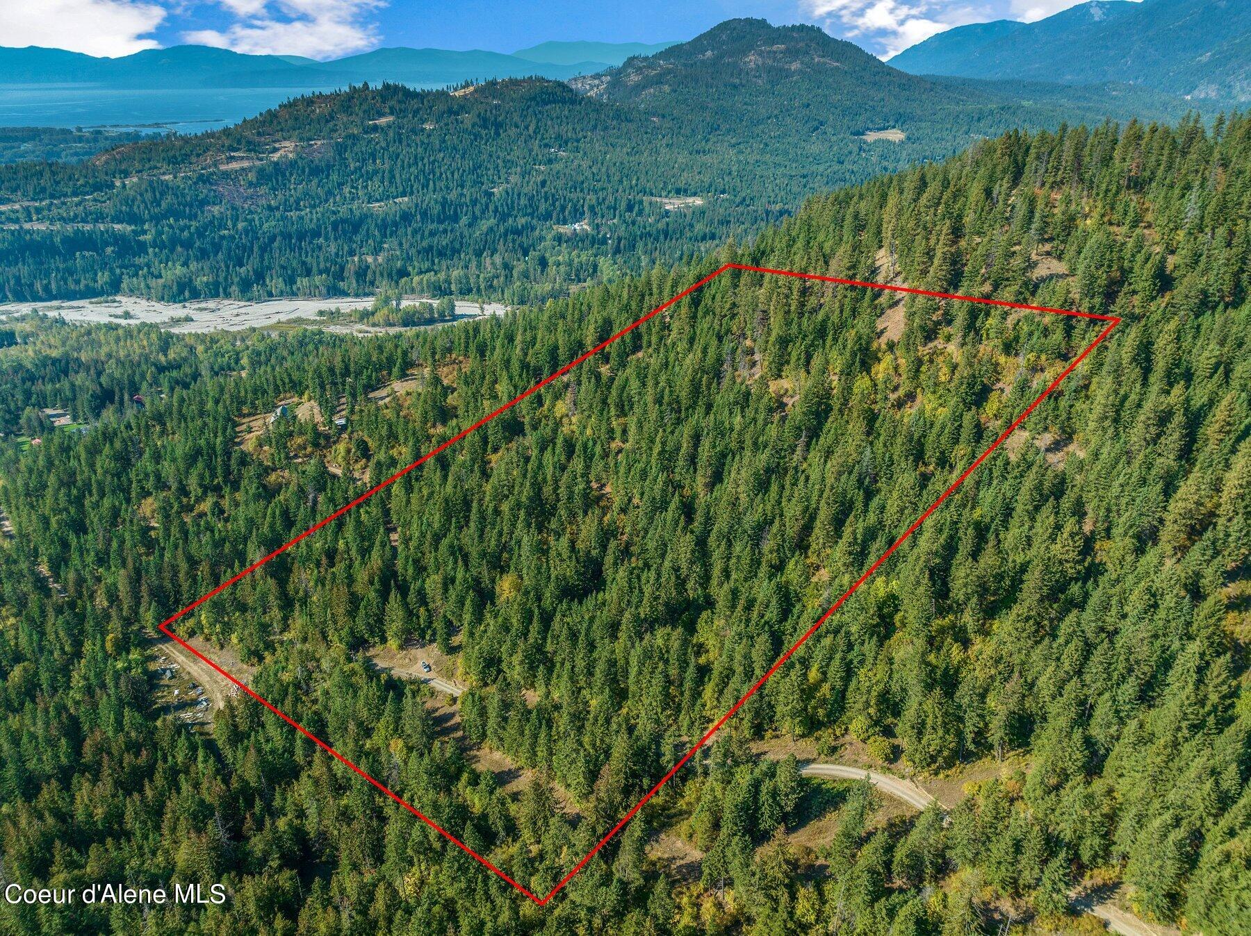 818 Silver Creek Road Clark Fork, ID 83811 - Photo 2 of 45 Aerial of Property