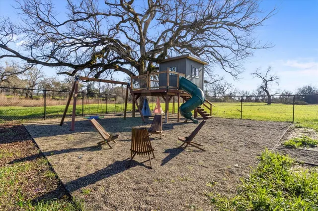 a view of outdoor space with garden
