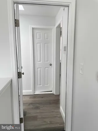 a view of front door