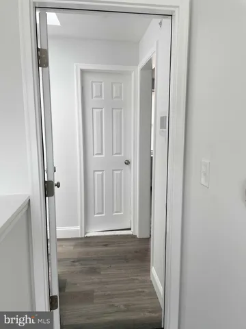 a view of front door