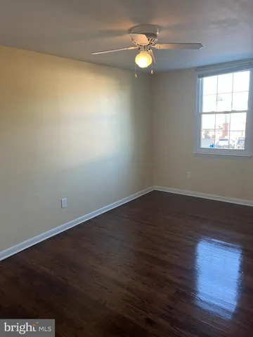 a view of wooden floor in a room