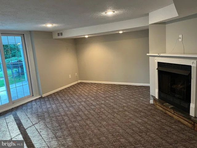 a view of empty room