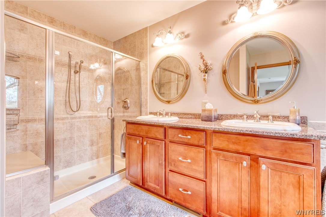 4535 Lower River Road Lewiston, NY 14092 - Photo 23 of 32 Master bath shower