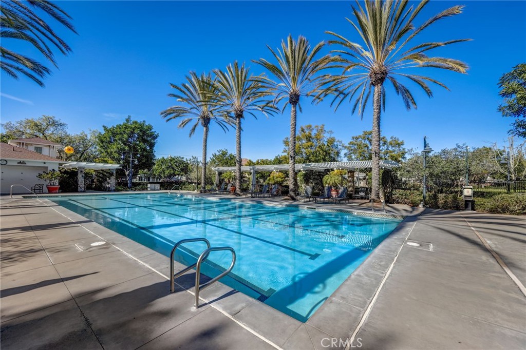47 Snowdrop Tree Irvine, CA 92606 - Photo 26 of 29 a view of a terrace with palm trees