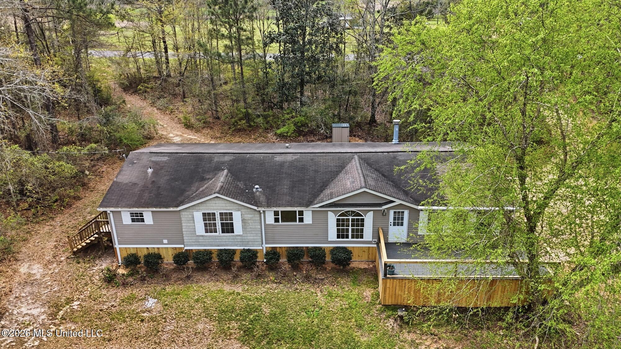 266 Shipman Firetower Road Lucedale, MS 39452 - Photo 41 of 44 Front Aerail