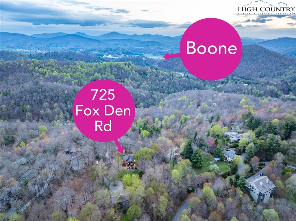 725 Fox Den Road Blowing Rock, NC 28605 - Photo 5 of 44 a view of a red sign board