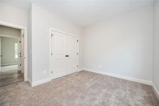 a backyard of a house