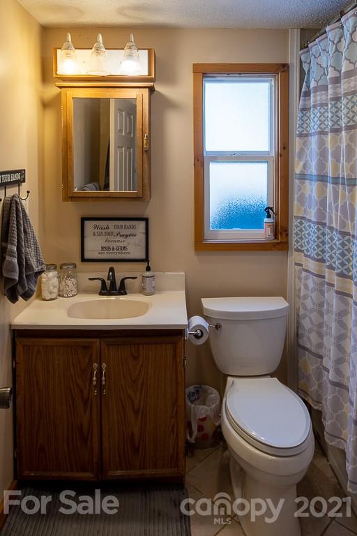 1321 Orchard Road Deep Gap, NC 28618 - Photo 25 of 40 a bathroom with a sink and a toilet