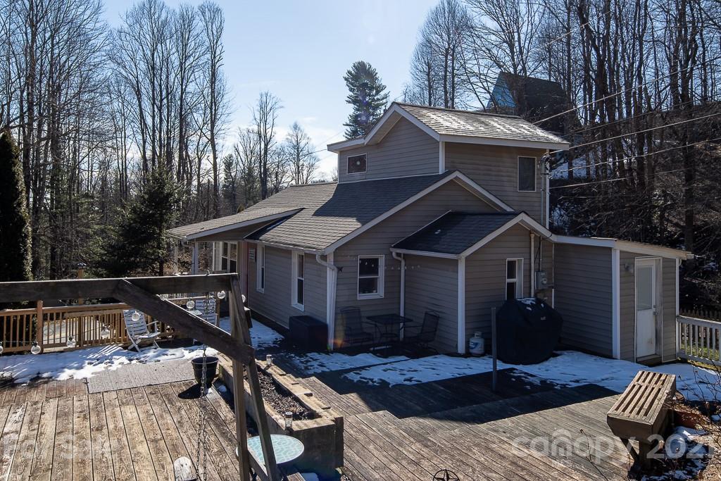 1321 Orchard Road Deep Gap, NC 28618 - Photo 35 of 40 a front view of a house with a tree