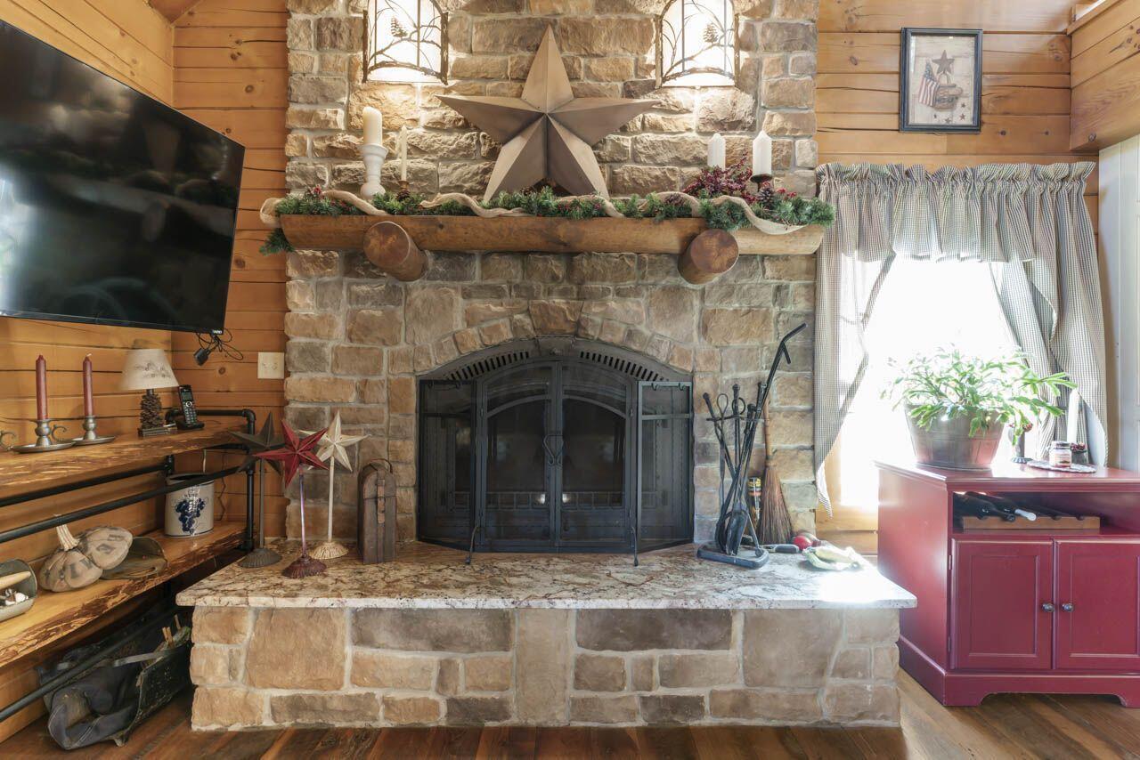 17040 Murray Road Mount Vernon, OH 43050 - Photo 23 of 64 Wood Burning Napoleon Fireplace