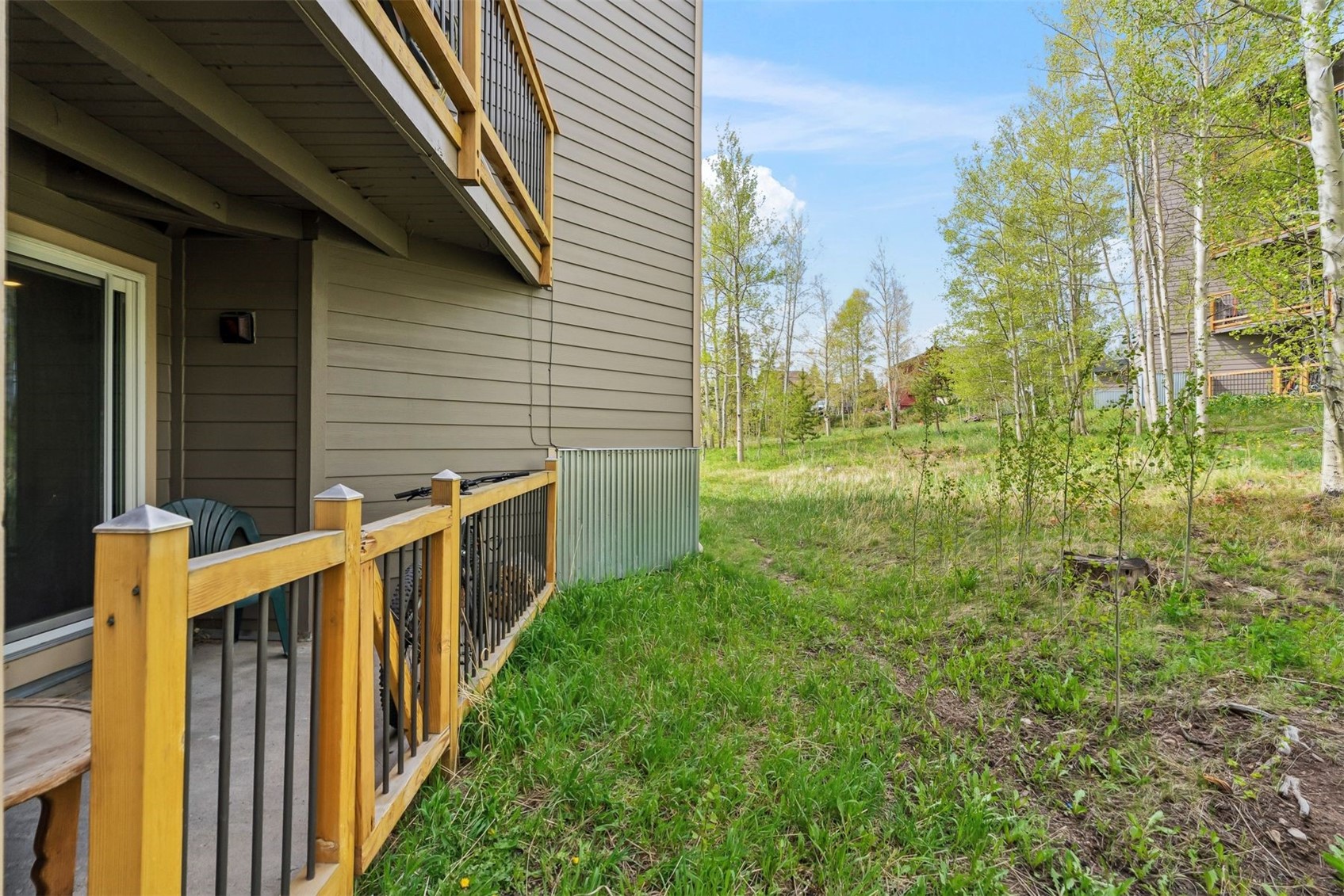 8100 Ryan Gulch Road, Unit 106 Wildernest, CO 80498 - Photo 28 of 43 a view of a backyard
