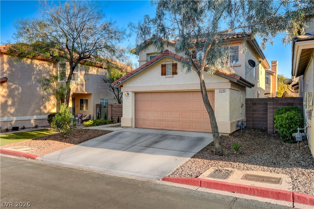 1124 Milpas Lane Las Vegas, NV 89134 - Photo 4 of 55 Curb from opposite side of home
