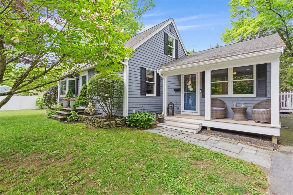 61 Pine Ridge Drive Franklin, MA 02038 - Photo 4 of 41 front view of a house with a yard