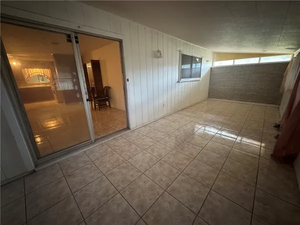 a view of hallway with stairs