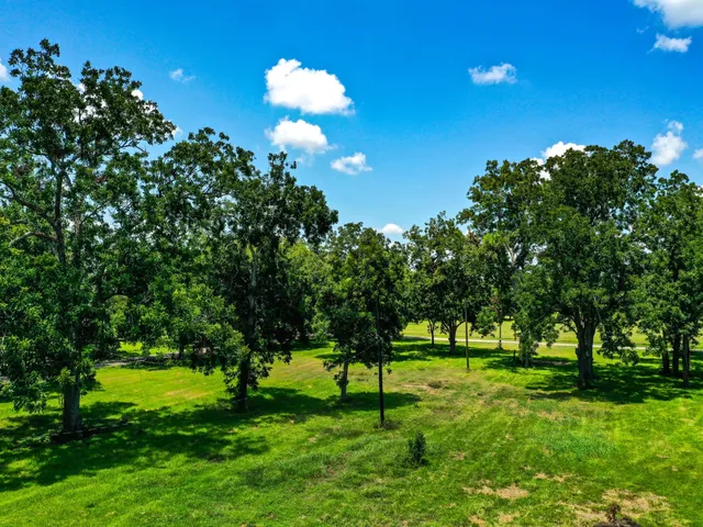 a view of a golf course