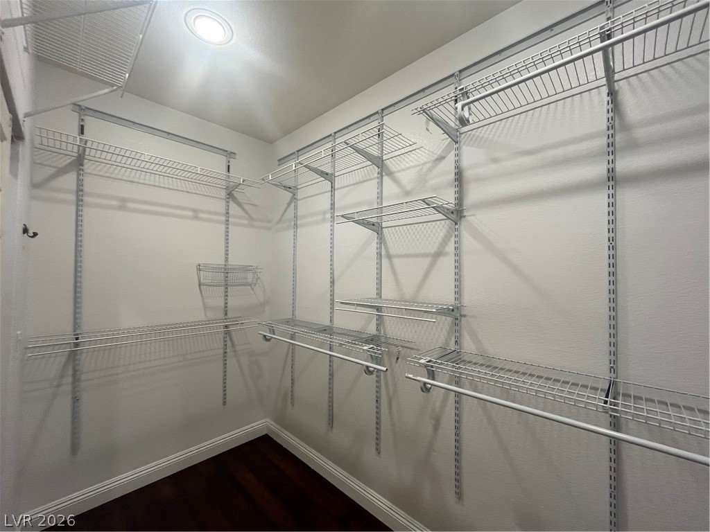 1809 Snow Spring Lane Las Vegas, NV 89134 - Photo 34 of 79 Primary bedroom walk in closet