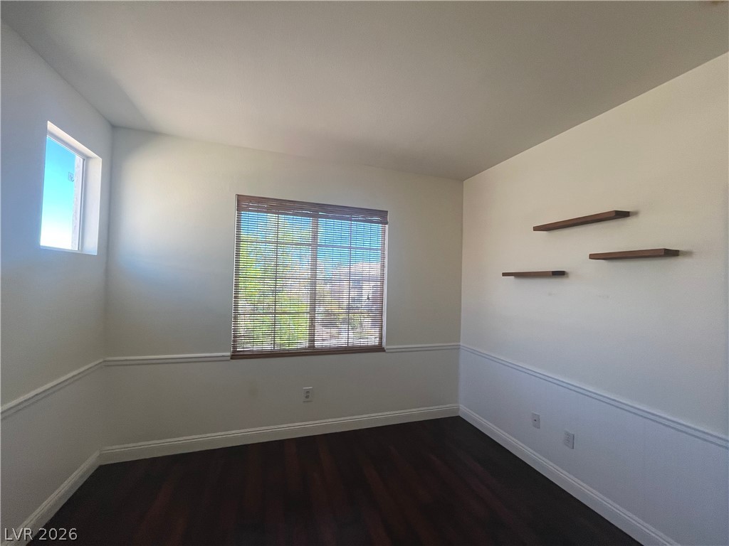 1809 Snow Spring Lane Las Vegas, NV 89134 - Photo 38 of 75 Bed 2 upstairs w/luxury vinyl floors, light and closet