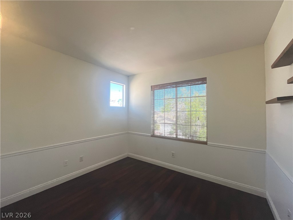 1809 Snow Spring Lane Las Vegas, NV 89134 - Photo 39 of 75 Bed 2 upstairs w/luxury vinyl floors, light and closet