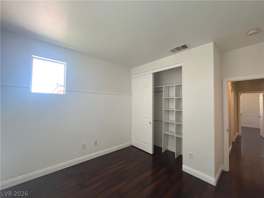 1809 Snow Spring Lane Las Vegas, NV 89134 - Photo 46 of 79 Bed 3 upstairs w/luxury vinyl floors and closet