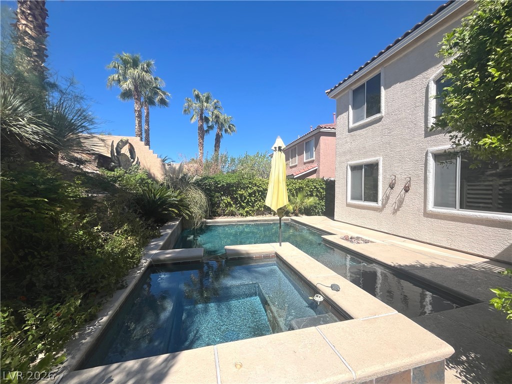 1809 Snow Spring Lane Las Vegas, NV 89134 - Photo 65 of 75 Sparkeling pool & spa