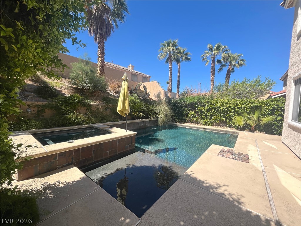 1809 Snow Spring Lane Las Vegas, NV 89134 - Photo 66 of 75 Sparkeling pool & spa