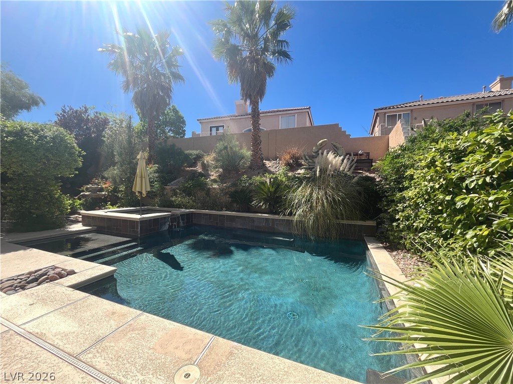 1809 Snow Spring Lane Las Vegas, NV 89134 - Photo 67 of 75 Sparkeling pool & spa