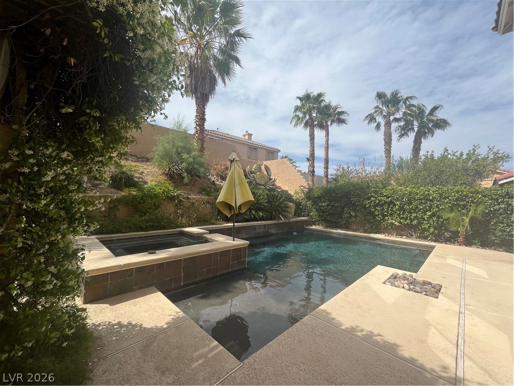 1809 Snow Spring Lane Las Vegas, NV 89134 - Photo 68 of 79 Sparkling pool & spa