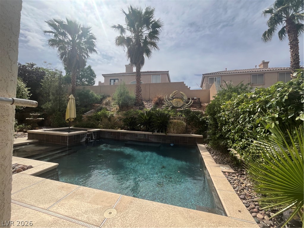 1809 Snow Spring Lane Las Vegas, NV 89134 - Photo 70 of 79 Sparkling pool & spa