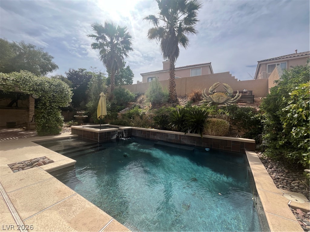 1809 Snow Spring Lane Las Vegas, NV 89134 - Photo 72 of 79 Sparkling pool & spa