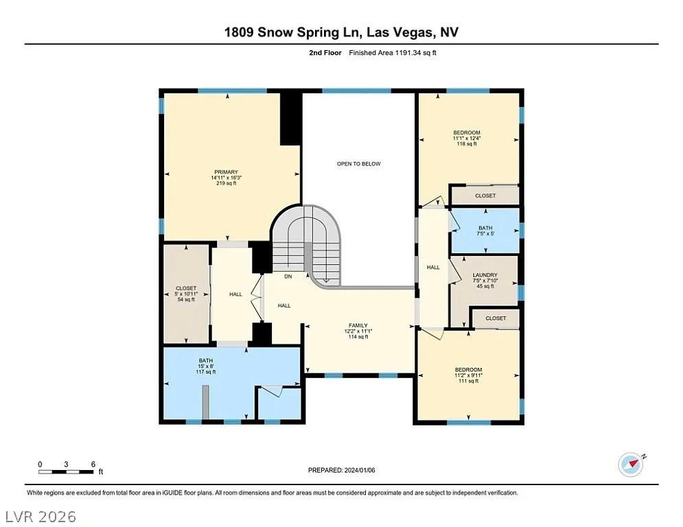 1809 Snow Spring Lane Las Vegas, NV 89134 - Photo 79 of 79 Floor plan