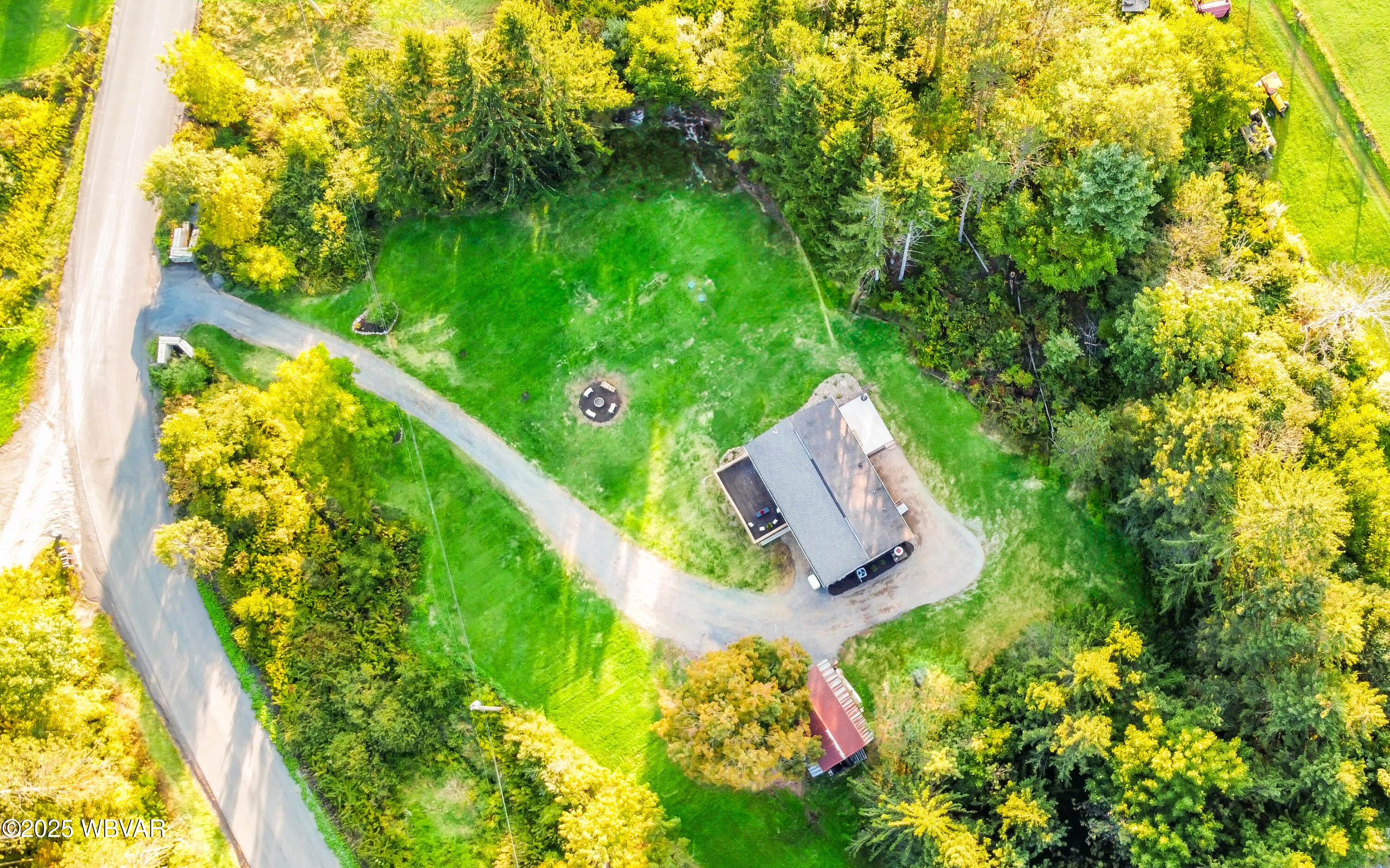 207 Baker Road Trout Run, PA 17771 - Photo 2 of 56 Drone View of the property.